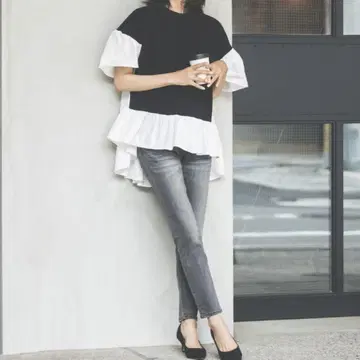 완판템 블랙 데님 L 사이즈 밴야드 스톰 사이즈 2