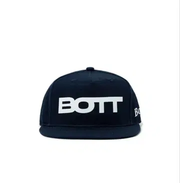 BOTT 네이비 로고캡 스냅백