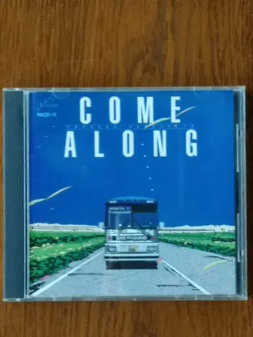 야마시타 타츠로 COME ALONG 초기 CD반 RACD-11