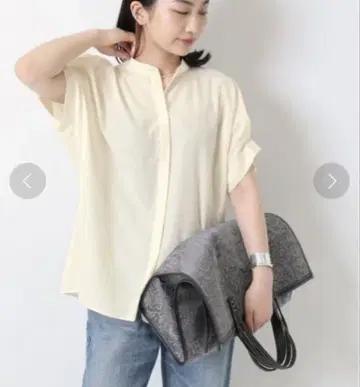 저널 스탠다드 레사쥬 턱 슬리브 셔츠
