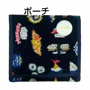 FEILER 새상품 오스시 손수건 파우치 스시 러브러리 바이 페이러