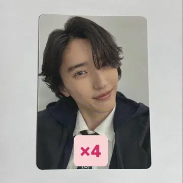 나니와단시 미치에다 슌스케 트레이딩 카드 4장 세트