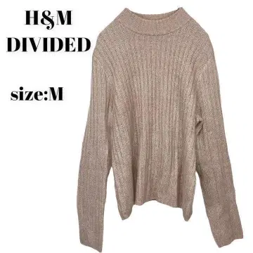 H&M DIVIDED 니트 스웨터 상의 M