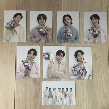 BTS FAN CLUB MEMBERSHIP 포토 카드 8장 세트