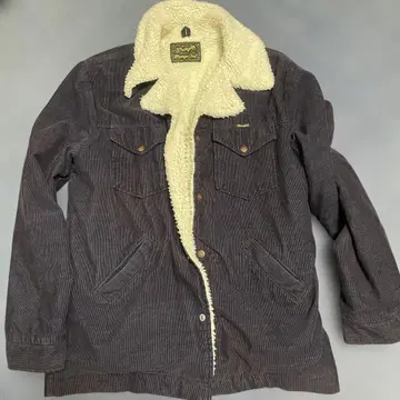 Wrangler 보아 자켓 네이비 내일 발송 가능