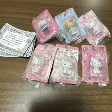헬로키티 캡슐 토이 컴플리트 세트 6개 세트