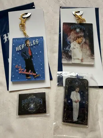 HERCULES EXILE TAKAHIRO 굿즈 세트