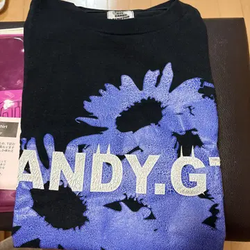GLAY TERU 캔디스트리퍼 콜라보 T셔츠