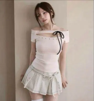 ANDMARY Dada ribbon tops