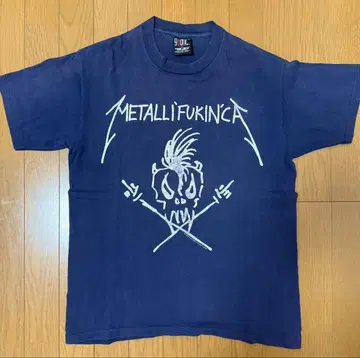 metallica METALLIFUKINCA 메탈리카 티셔츠 90s