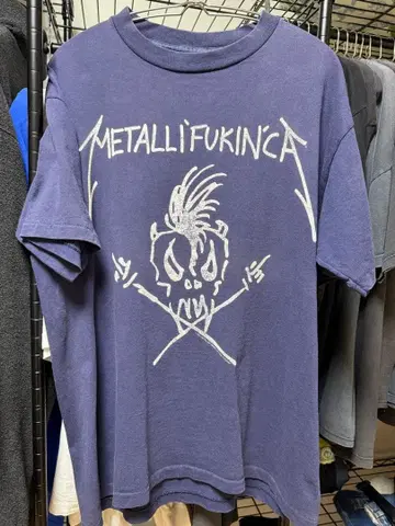 ask 가격 Metallica 메탈리카 t셔츠 90s 싱글 스티치