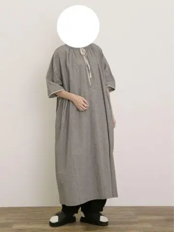 넥라인 작은 레이스 2WAY 원피스