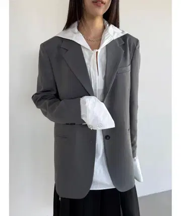Didot.showroom 테일러드 자켓 그레이