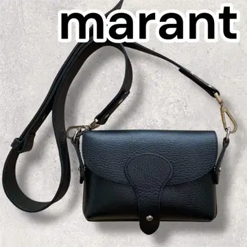 새상품급 marant 마랑트 소가죽 가죽 숄더백 블랙