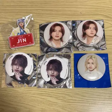 INI 마츠다 진 캔뱃지 명찰