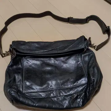 가죽 숄더백 남성용