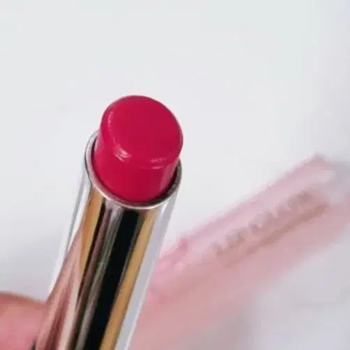 Dior Lip Glow Red Pink Silver Case Authentic