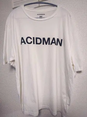 ACIDMAN 오버 사이즈 T셔츠 화이트