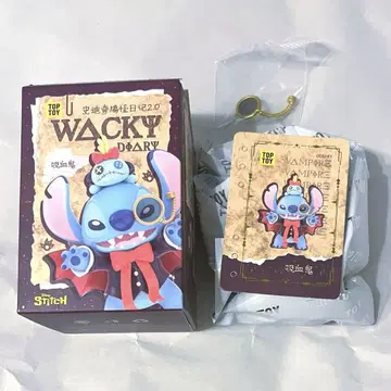 TOPTOY 스티치 Wacky Diary 시리즈 피규어 흡혈귀