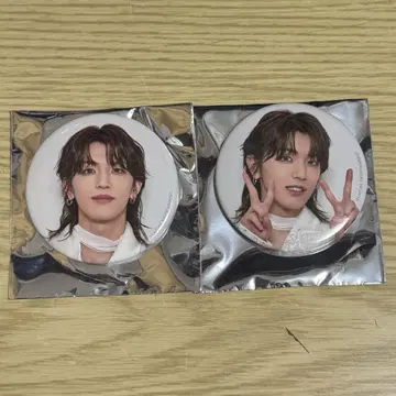 INI 타카츠카 히로무 XQUARE MASTERPEACE 캔뱃지 2종