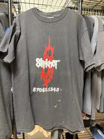 ask 가격 Slipknot 슬립낫 밴딩 t 셔츠 90s