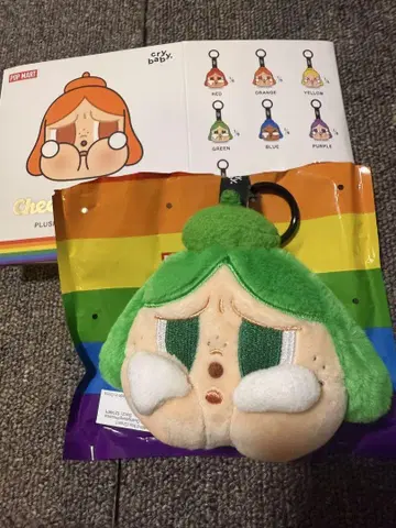POP MART CRYBABY CHEER UP, BABY! 그린
