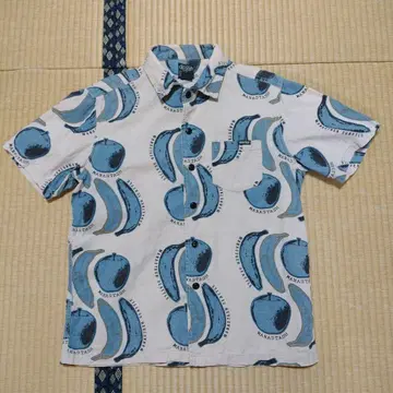 MANASTASH 후르츠 패턴 반팔 셔츠