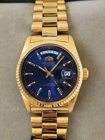 Orient President 오리엔트 데이데이트 46E901 초레어