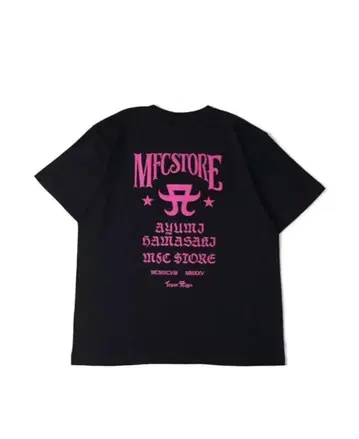 하마사키 아유미 x MFC STORE 콜라보T셔츠 L사이즈 핑크