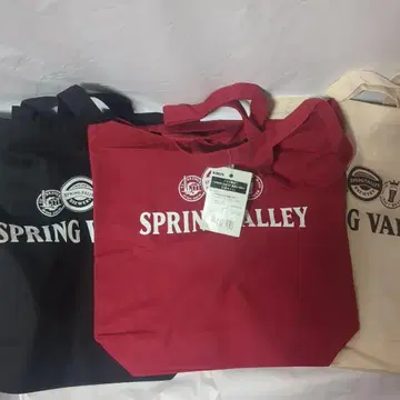 SPRING VALLEY 토트백 3색 세트