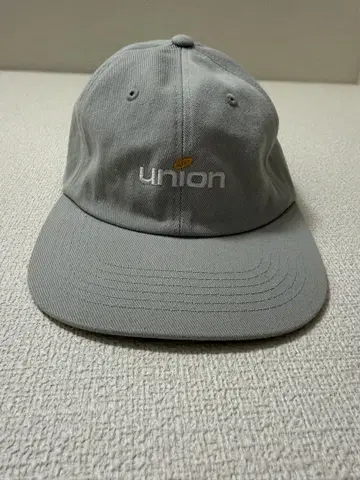 union 그레이 캡 코튼 100%