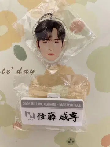 2025 INI LIVE XQUARE 얼굴 키링 명찰