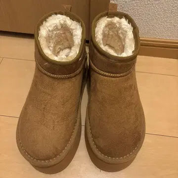 통굽 어그 부츠