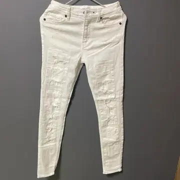 Audition 화이트 스키니 데님