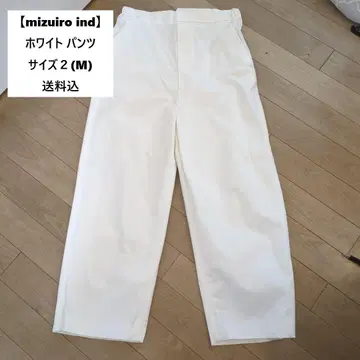 [ mizuiro ind ] 화이트 팬츠
