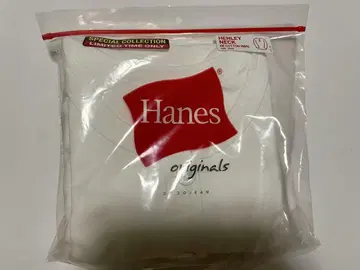 Hanes 헨리넥 롱 슬리브 T셔츠 DODO JEAN 헤인즈
