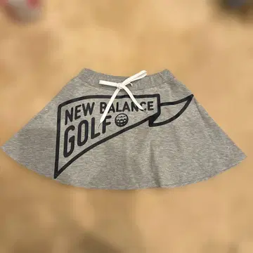 New Balance 뉴발란스 플레어 스커트 그레이