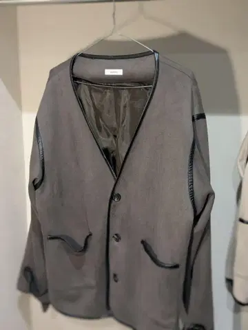 epnok 노카라 자켓 M 그레이