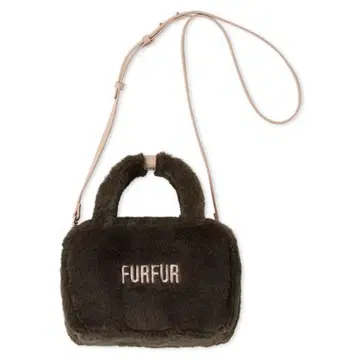 FURFUR 에코 퍼 스퀘어 보스턴 백