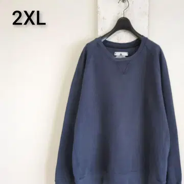 USA제 아메리칸 자이언트 맨투맨 차콜 그레이 코튼 2XL