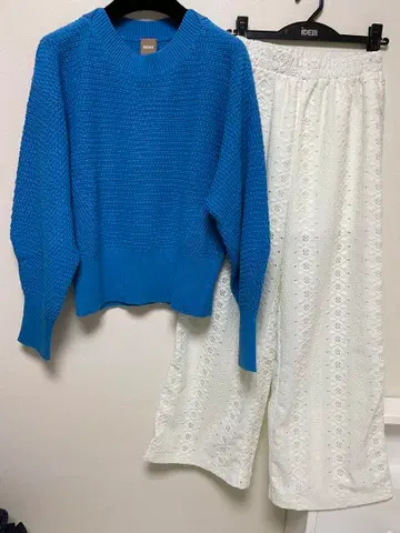 BOSS 니트 + 팬츠 세트