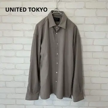 UNITED TOKYO 보일 롱 슬리브 셔츠 일본제