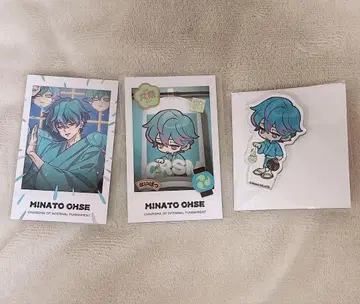 미나토 오세 카리스마 범축제 아크릴 스탠드 폴라로이드