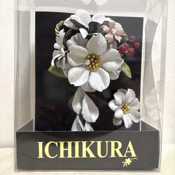 ICHIKURA 꽃 장식 성인식 헤어콤