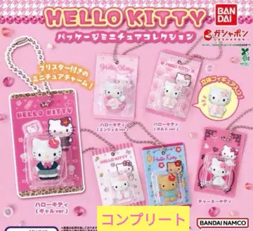 HELLO KITTY 패키지 미니어처 컬렉션 컴플리트