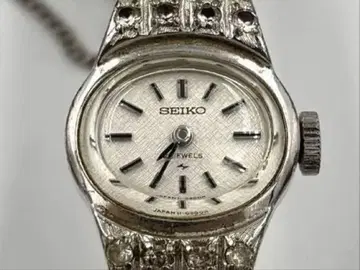 SEIKO 여성용 수동 와인딩 손목시계 빈티지
