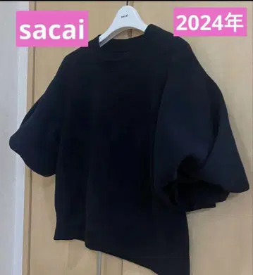 2024SS '미사용에 가까운 새상품급' sacai 사카이 맨투맨 풀오버