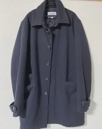 DENIME 네이비 울 코트 M 사이즈