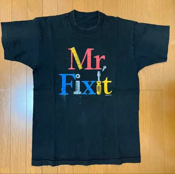 ask 가격 Mr Fixit mr fixit 티셔츠 90s 기업 티셔츠
