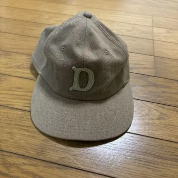 THE H.W.DOG&CO 야구 모자 베이지 스가와라 착용 모델